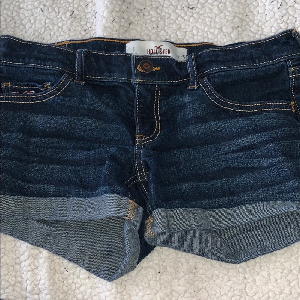 Hollister jean shorts